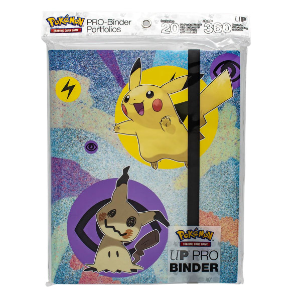 Ultra Pro Pokémon Pikachu & Mimikyu 9-taskuinen Pro-Binder - Samlar Multicolor