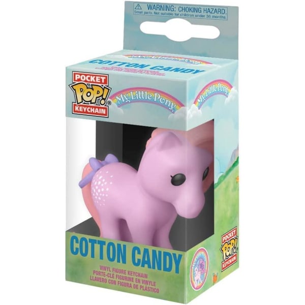 POP! Funko Pocket Nøglering My Little Pony Blossom & Cotton Cand Multicolor
