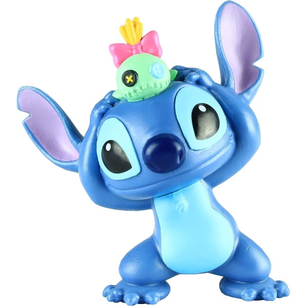 5-Pack Disney’s Lilo & Stitch Collectible Stitch Figure Set Figu multifärg