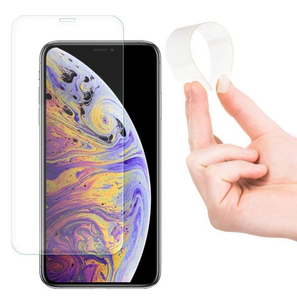 iPhone 12 Pro Max Flex Nano Härdat Glas Hybrid Skärmskydd Transp Transparent