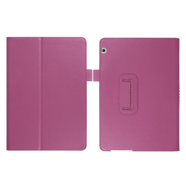 Flip & Stand Nahkakotelo Smart Case Huawei Mediapad T3 10 Cover Black