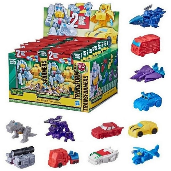 24-Pack Transformers Tiny Turbo Changers Blind Bag Action Figure Multicolor
