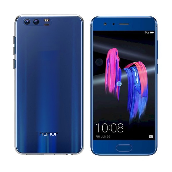 Huawei Honor 9 mykt TPU -deksel Ultra tynt deksel gjennomsiktig Transparent