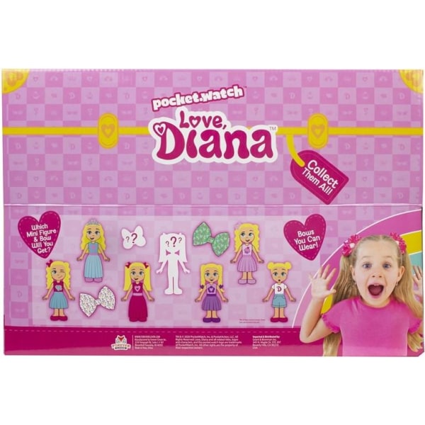 3-Pack Love Diana Mystery Figure & Sløjfe Blind Bag S1 Multicolor