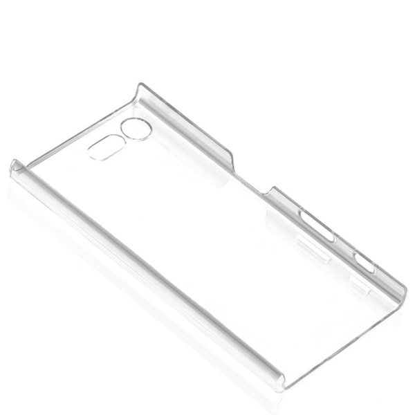 Snap-On Shell Xperia X kompakt tynd gennemsigtig hårdt etui Transparent