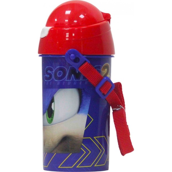 Sonic Water Bottle Plastic Bottle 500ml Multicolor