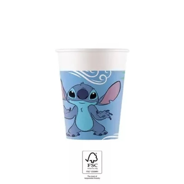 3-pakning Disney Lilo & Stitch festpakke 8-personer Multicolor