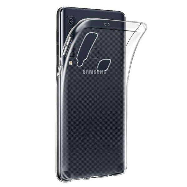 Samsung Galaxy A9 2018 Suojakuori Soft TPU Case Ultra Slim Cover Transparent