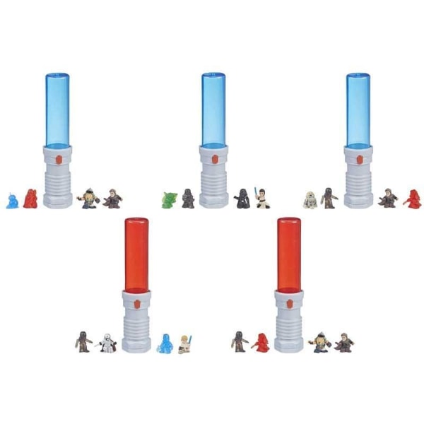 4-Pack/16st Figurer Star Wars Micro Force WOW! S1 multifärg