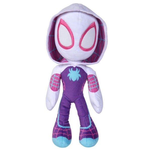 Marvel Spiderman Spidey Ghost-Spider Glow Soft Plush Toy Pehmole Multicolor