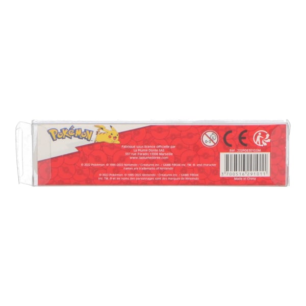 4-Pack Pokemon Suddgummi Erasers multifärg
