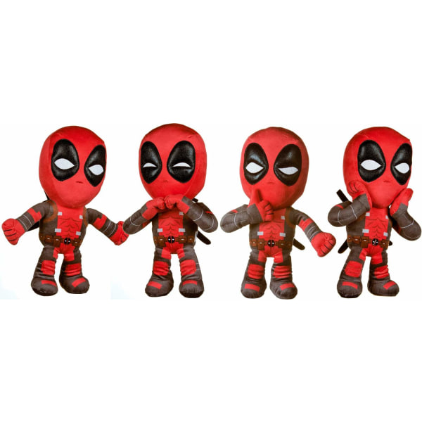 Marvel Deadpool Soft Plush Toy Pehmolelu 32cm Assorted Multicolor one size