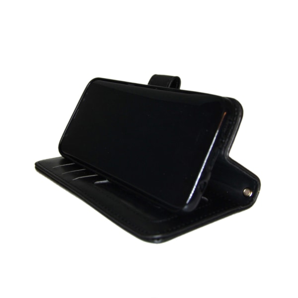 TOPPEN 2in1 Wallet Case & Card Holder Samsung Galaxy S8 Black Black