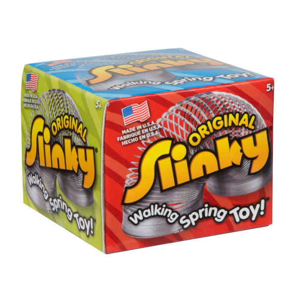 Alkuperäinen Slinky By Slinky Toy Steel Magic Spring Silver