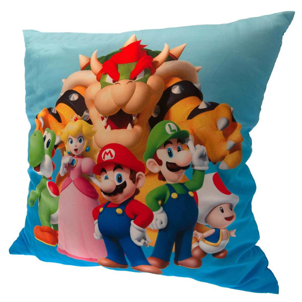 Super Mario Best pute dobbeltsidig motivpute Multicolor one size