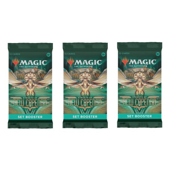 Magic The Gathering - Streets of New Capenna SET Booster 3-P EN Multicolor