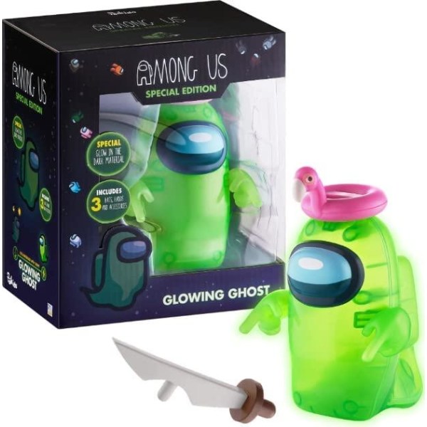 Among Us Special Edition Glowing Ghost Figure Multicolor