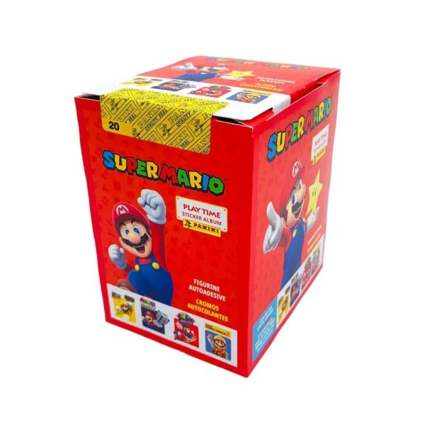 Super Mario Playtime Sticker Collection klistremerker 176st Multicolor