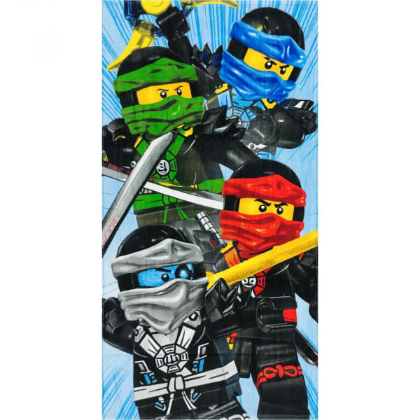 LEGO® Ninjago Gang håndklæde badehåndklæde 100% Bomuld Multicolor one size  064a | Multicolor | one size | Fyndiq