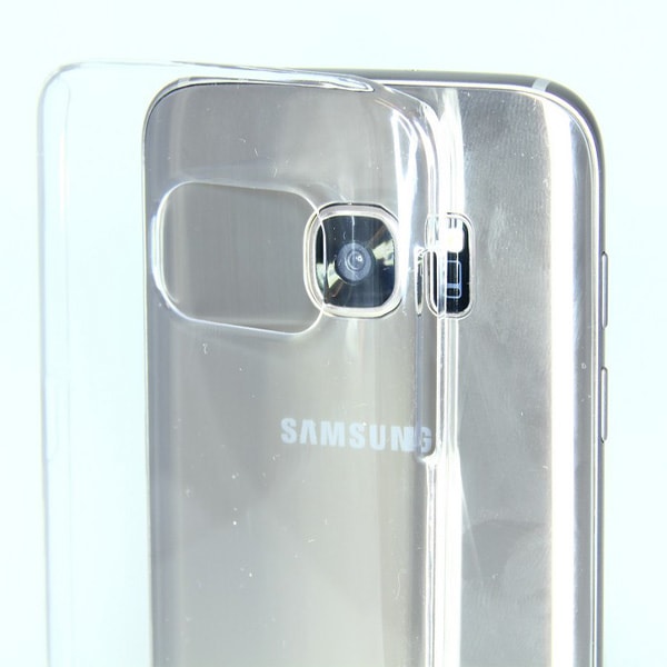 Napsautettava kansi Samsung Galaxy S6 Ohut läpinäkyvä Transparent
