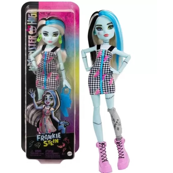 Monster High Frankie Stein Doll With Accessories Dukke 30cm Multicolor