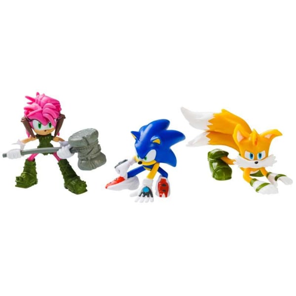 3-pakning Sonic Prime Collectible Figures Blind Bag Multicolor