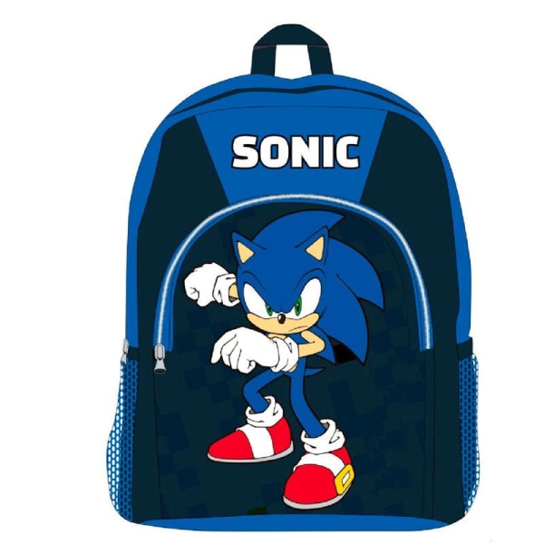 Sonic The Hedgehog School Bag Reppu Laukku 40x30x15cm Multicolor one size