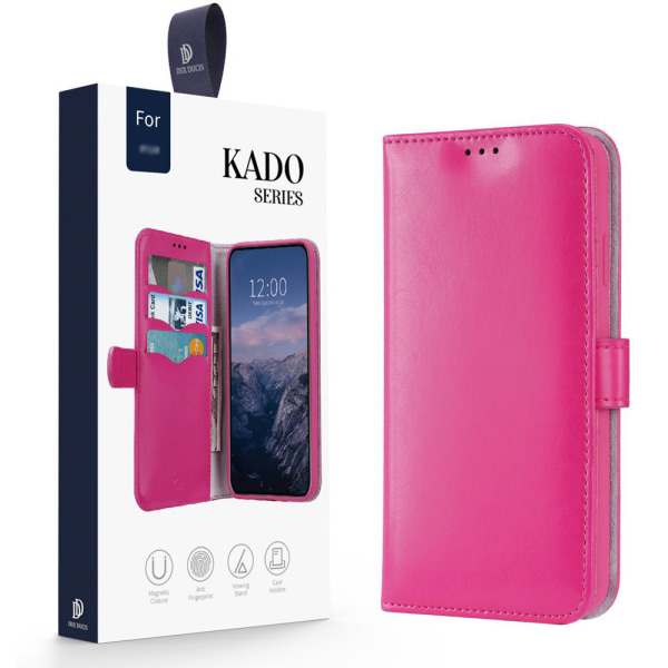 Dux Ducis Kado Bokhylleveske til iPhone 11 Pro Max Rosa Pink