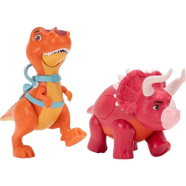 2-Pack Dino Ranch Deluxe Dino Pack Biscuit & Angus Figure Legesæt Multicolor