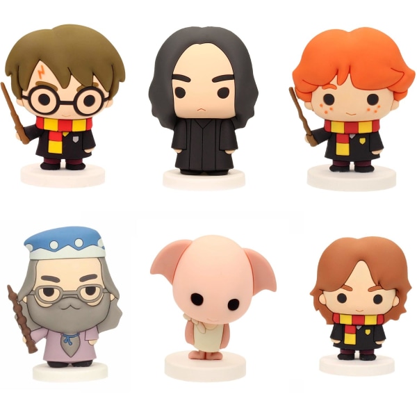 6 pakkauksen Harry Potter Mini Keräilyfiguurit 6cm Multicolor