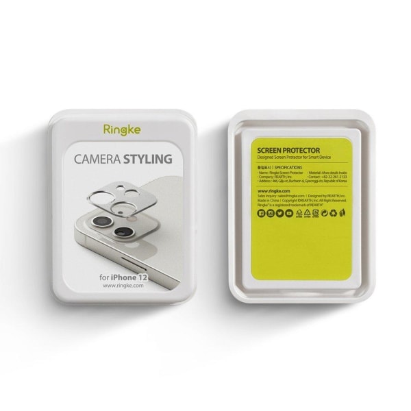 Ringke Camera Styling Kameraskydd iPhone 12 Svart Svart