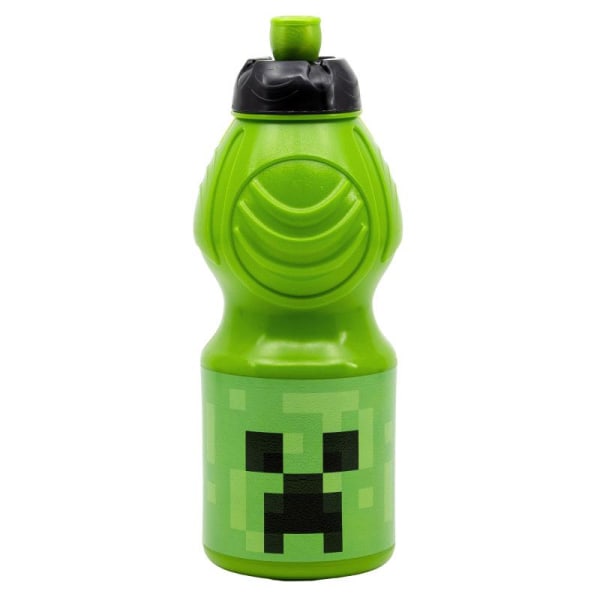 2-Pack Minecraft Creeper Steve Alex Madkasse & Pop-up Vandflaske Multicolor