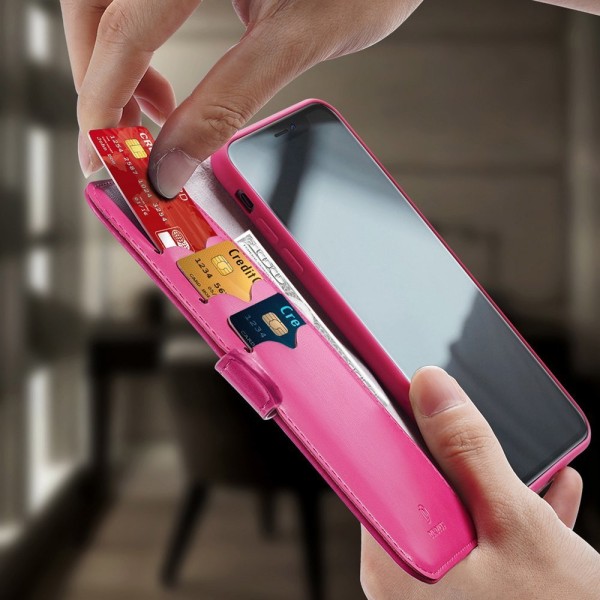 Dux Ducis Kado Bookcase Wallet Case For iPhone 11 Pro Pink Pink
