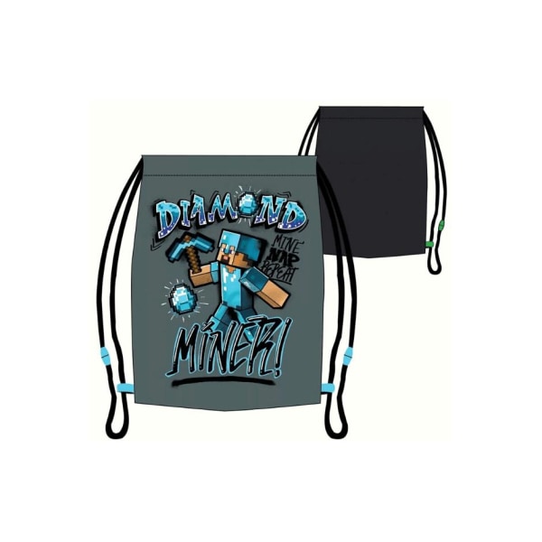 Minecraft Diamond Miner! Sportsbag, Gym Bag Swim Multicolor one size
