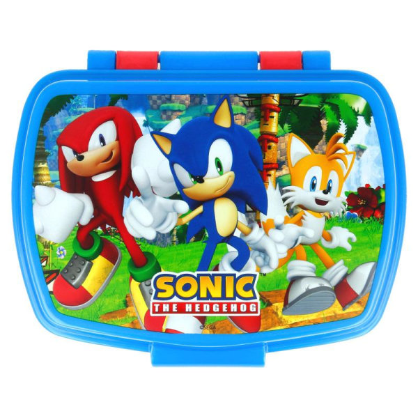 2-Pack Sonic The Hedgehog Knuckles Og Tails Madkasse & Pop-up Va Multicolor