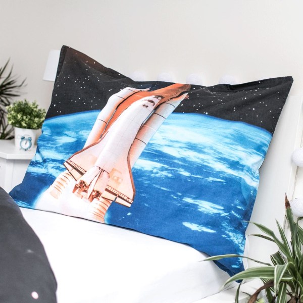SPACE Space Shuttle Glow In The Dark Bed linen Pussilakanasetti Multicolor