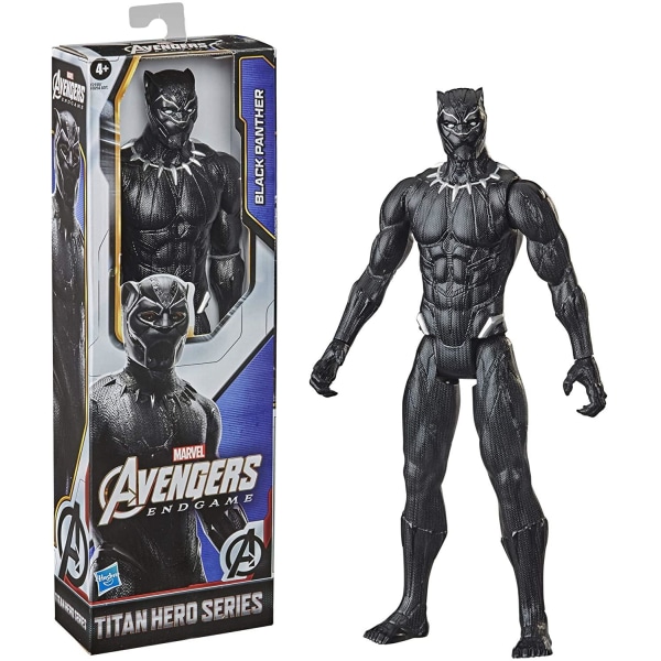 Marvel Avengers Titan Hero Series Black Panther Figure 30cm F215 Black