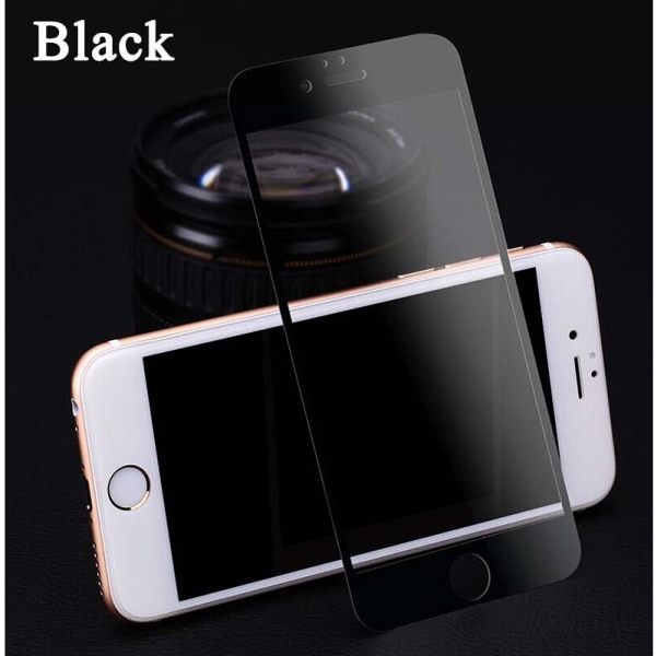 Fullskjerm iPhone 7 Skjermbeskytter i herdet glass Black a848 | Black | 120  | Fyndiq