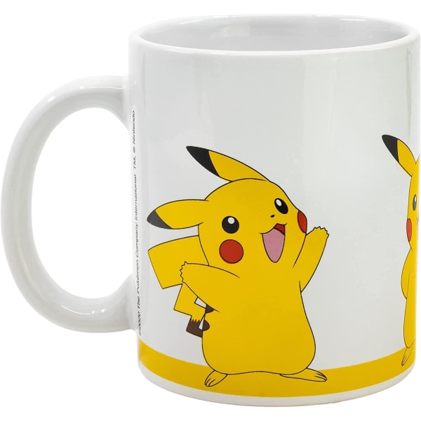 Pokémon Pikachu Mug 325ml Kopp Keramik multifärg