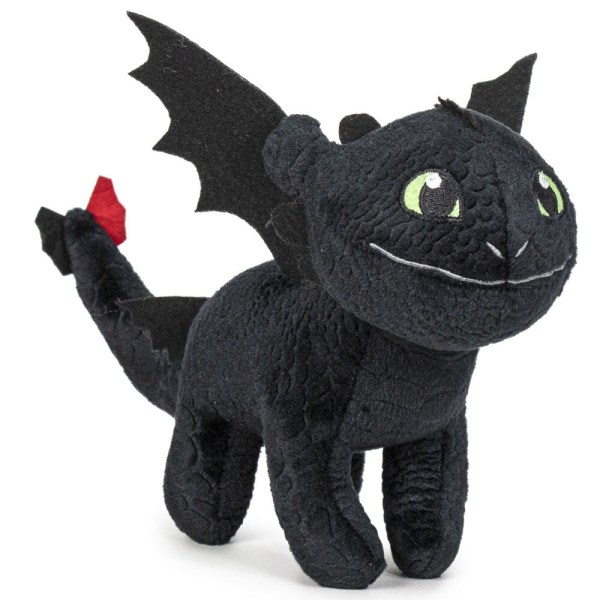 Dragons Toothless Plush Toy Pehmo 26cm Black Black