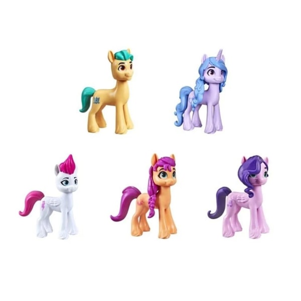 5-Pack My Little Pony MLP A New Generation Figures Figurer 8cm multifärg