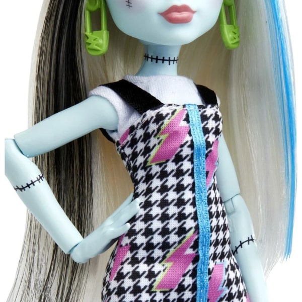 Monster High Frankie Stein Doll With Accessories Dukke 30cm Multicolor