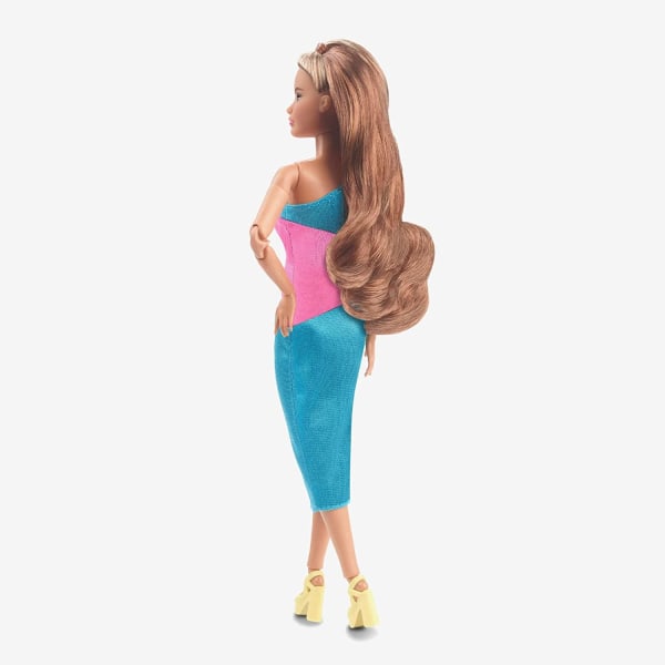 Barbie Signature Looks Posable Doll Petite Long Brunette Hair #1 Multicolor