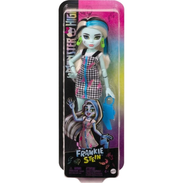 Monster High Frankie Stein Doll With Accessories dukken 30cm Multicolor