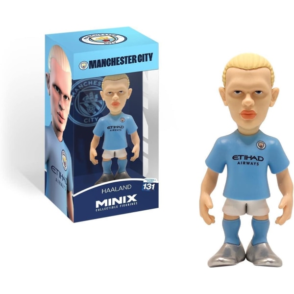 Minix Collectible Figurines Manchester City - Haaland 9 #131 Samlarfigur 12cm Multicolor