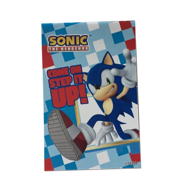 5-Pack Sonic Skolesæt lineal blyant notesbog viskelæder spidser Multicolor
