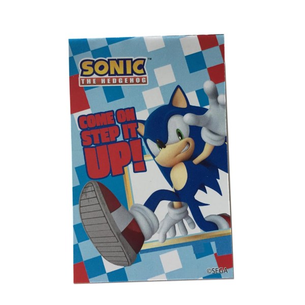 5-Pack Sonic Stationery Set  ruler pencil notebook eraser sharpener Multicolor