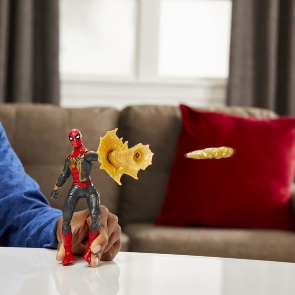 4-Pack Marvel Spider-Man Spindelmannen Web Gear 15 cm Action Fig multifärg
