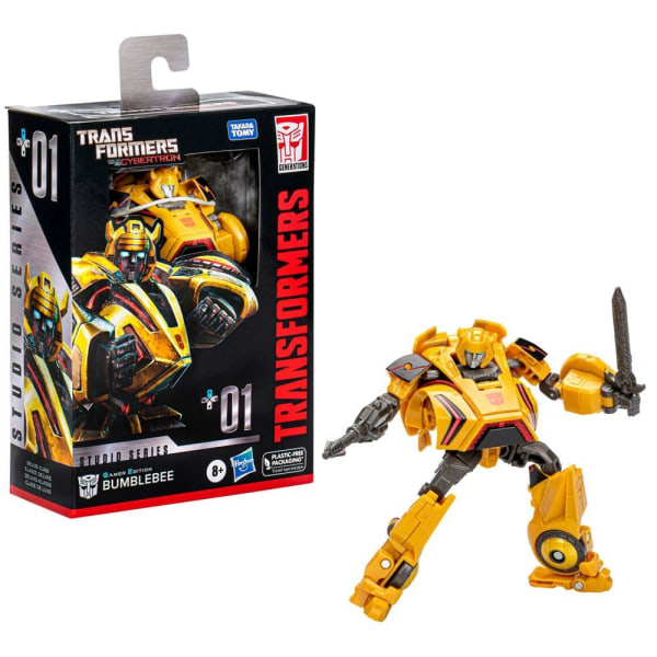 Transformers Studio Series Deluxe 01 Gamer Edition Bumblebee Con multifärg