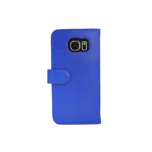 Wallet Case Samsung Galaxy S7 EDGE with ID Photo Pocket, 4pcs Ca Blue